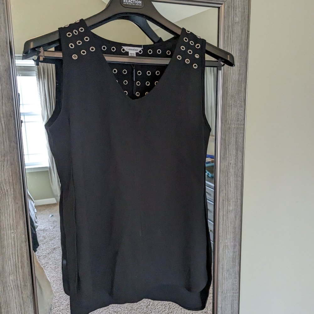 Calvin Klein studded tank